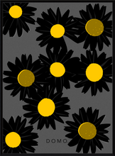Load image into Gallery viewer, BLACK DAISIES 16x22