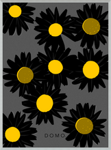 Load image into Gallery viewer, BLACK DAISIES 16x22