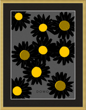 Load image into Gallery viewer, BLACK DAISIES 8x11