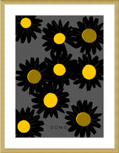 Load image into Gallery viewer, BLACK DAISIES 8x11