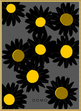 Load image into Gallery viewer, BLACK DAISIES 16x22