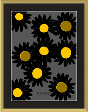 Load image into Gallery viewer, BLACK DAISIES 8x11