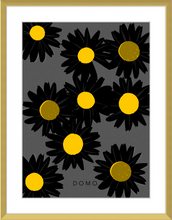 Load image into Gallery viewer, BLACK DAISIES 8x11