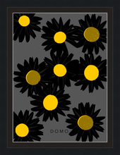 Load image into Gallery viewer, BLACK DAISIES 16x22