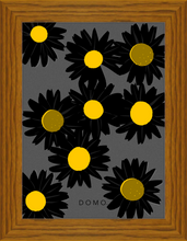 Load image into Gallery viewer, BLACK DAISIES 8x11