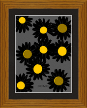 Load image into Gallery viewer, BLACK DAISIES 8x11