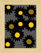 Load image into Gallery viewer, BLACK DAISIES 8x11