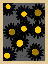 Load image into Gallery viewer, BLACK DAISIES 16x22