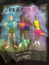 Load image into Gallery viewer, BLACKTOP BASKETBALL MOTIF TEE BLK