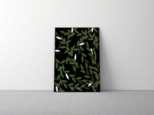 Load image into Gallery viewer, OLIVE WHITE FOUGERE 24x36