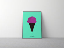 Load image into Gallery viewer, BERRY SORBET CONE (TASTE SET) 24x36