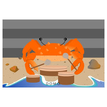 Load image into Gallery viewer, DRUMMER CRAB OCEAN (SEA COLLECTION) 48x32 PRINT