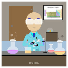 Load image into Gallery viewer, LABORATORY (LAB COLLECTION) 24x24 PRINT