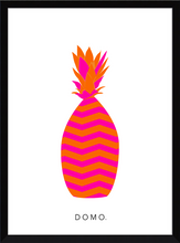 Load image into Gallery viewer, ABSTRACT PINEAPPLE ORANGE 8X11