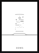 Load image into Gallery viewer, EXPLODED WATCH B&W 8X11