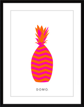 Load image into Gallery viewer, ABSTRACT PINEAPPLE ORANGE 8X11