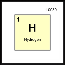 Load image into Gallery viewer, HYDROGEN (LAB COLLECTION)12x12