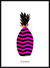 Load image into Gallery viewer, ABSTRACT PINEAPPLE PURPLE FADE 16x22