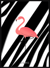 Load image into Gallery viewer, PINK FLAMINGO 16x22