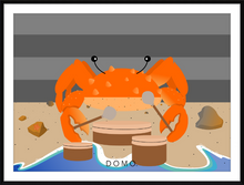 Load image into Gallery viewer, DRUMMER CRAB OCEAN (SEA COLLECTION) 22x16