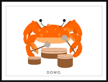 Load image into Gallery viewer, DRUMMER CRAB (SEA COLLECTION) 22x16