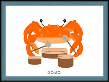 Load image into Gallery viewer, DRUMMER CRAB (SEA COLLECTION) 22x16