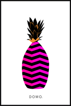 Load image into Gallery viewer, ABSTRACT PINEAPPLE PURPLE FADE 24x36