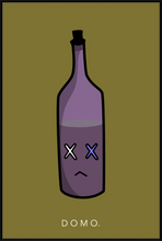Load image into Gallery viewer, FROWNING ALE DUSTY GRAPE 24x36