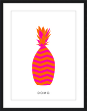 Load image into Gallery viewer, ABSTRACT PINEAPPLE ORANGE 8X11