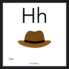 Load image into Gallery viewer, Letter H Wall Hanging