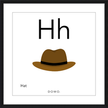 Load image into Gallery viewer, Letter H Wall Hanging