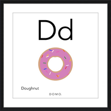Load image into Gallery viewer, Letter D Wall Hanging