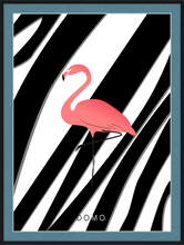 Load image into Gallery viewer, PINK FLAMINGO 16x22