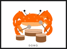 Load image into Gallery viewer, DRUMMER CRAB (SEA COLLECTION) 22x16