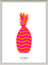 Load image into Gallery viewer, ABSTRACT PINEAPPLE ORANGE 8X11