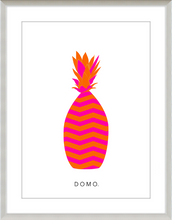 Load image into Gallery viewer, ABSTRACT PINEAPPLE ORANGE 8X11