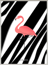 Load image into Gallery viewer, PINK FLAMINGO 16x22
