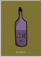 Load image into Gallery viewer, FROWNING ALE DUSTY GRAPE 16x22