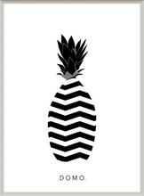 Load image into Gallery viewer, ABSTRACT PINEAPPLB&W 16x22