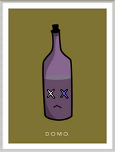 Load image into Gallery viewer, FROWNING ALE DUSTY GRAPE 16x22