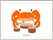Load image into Gallery viewer, DRUMMER CRAB (SEA COLLECTION) 22x16