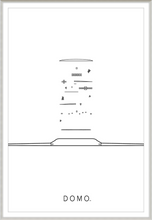 Load image into Gallery viewer, EXPLODED WATCH B&W 24X36