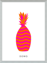 Load image into Gallery viewer, ABSTRACT PINEAPPLE ORANGE 8X11