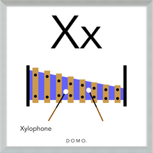 Load image into Gallery viewer, Letter X Wall Hanging