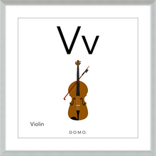 Load image into Gallery viewer, Letter V Wall Hanging