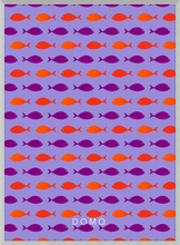 Load image into Gallery viewer, ORANGE FISH 16X22
