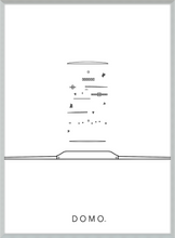 Load image into Gallery viewer, EXPLODED WATCH B&W 16X22