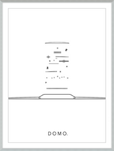 Load image into Gallery viewer, EXPLODED WATCH B&W 16X22