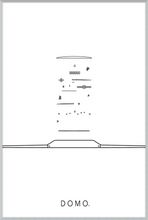 Load image into Gallery viewer, EXPLODED WATCH B&W 24X36