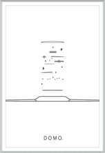 Load image into Gallery viewer, EXPLODED WATCH B&W 24X36